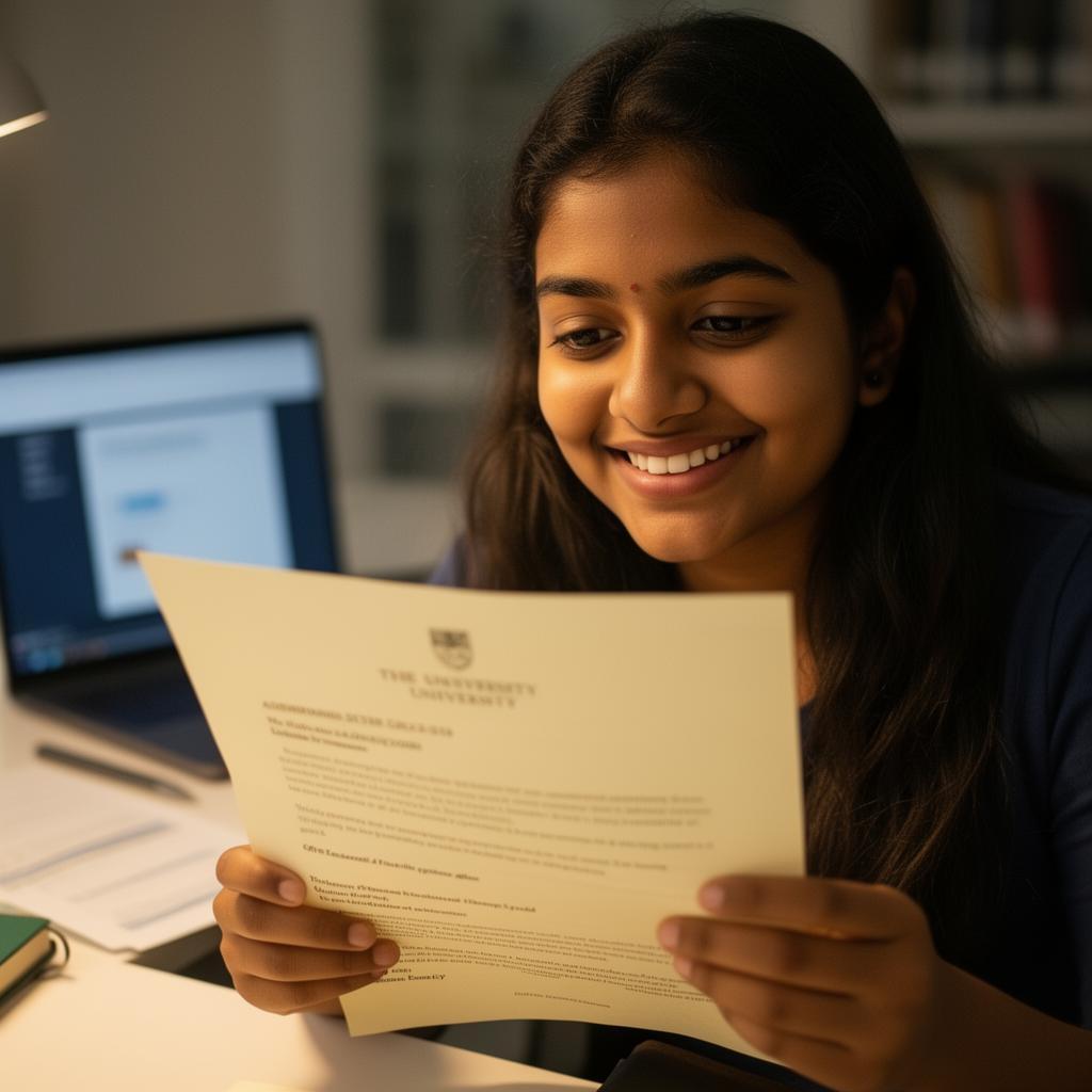 University offer letter